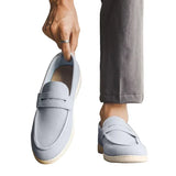 Zbysław | Zamszowe loafersy