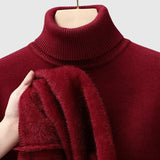 ARLO - Sweter z wełny merino z wysokim kołnierzem