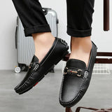 Radomir | Skórzane loafersy