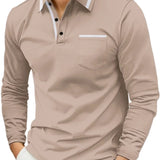 Konrad | Swobodny sweter polo