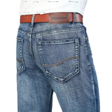 Rajmund | Biznesowe jeansy z denimu