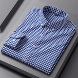 Leszek | Elegancka koszula oxford z bawełny