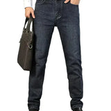 Rajmund | Biznesowe jeansy z denimu