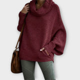 Ulrike - Elegancki sweter damski w stylu żółwia