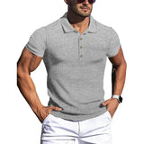 Lech | Elegancka koszulka polo w paski