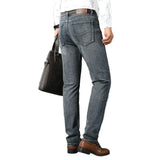 Rajmund | Biznesowe jeansy z denimu