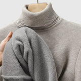 ARLO - Sweter z wełny merino z wysokim kołnierzem
