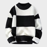 Sweter Geometryczny z Włóczki