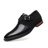 Tymon | Zamszowe buty biznesowe