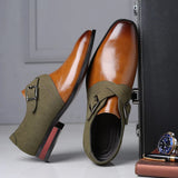 Tymon | Zamszowe buty biznesowe