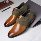 Tymon | Zamszowe buty biznesowe