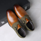 Tymon | Zamszowe buty biznesowe