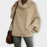 Ulrike - Elegancki sweter damski w stylu żółwia