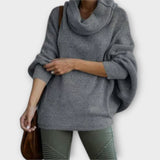 Ulrike - Elegancki sweter damski w stylu żółwia