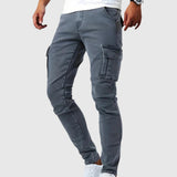 Marino – Spodnie cargo z elastanem