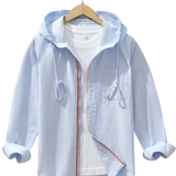 Herman | Lekka lniana bluza z kapturem
