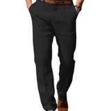 Leon | Eleganckie lniane spodnie