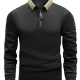 Henryk | Lekki sweter polo