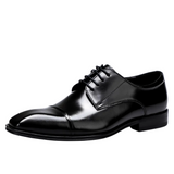 Bogusław | Eleganckie skórzane buty biznesowe
