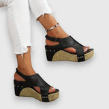 Mia – Vintage platformowe sandały