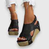 Mia – Vintage platformowe sandały