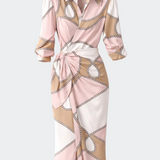 Lola - Maxi Print Sukienka