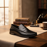 Piotr | Eleganckie skórzane loafersy