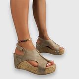 Mia – Vintage platformowe sandały