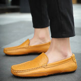 Laurenty | Skórzane loafersy w stylu retro