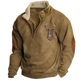 Dominik | Sweter vintage z zamkiem