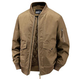 Ksawery | Elegancka bawełniana kurtka bomber