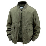 Ksawery | Elegancka bawełniana kurtka bomber