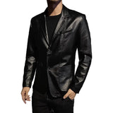 Bartosz | Skórzana kurtka w stylu smart casual