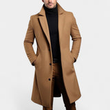 Adam – Elegancki męski płaszcz z klapami