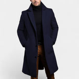 Adam – Elegancki męski płaszcz z klapami