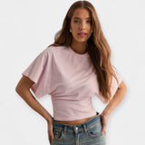 Laura - T-shirt z wygodnymi szerokimi rękawami