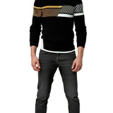 Kacper | Sweter z dzianiny premium