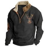 Dominik | Sweter vintage z zamkiem