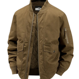 Ksawery | Elegancka bawełniana kurtka bomber